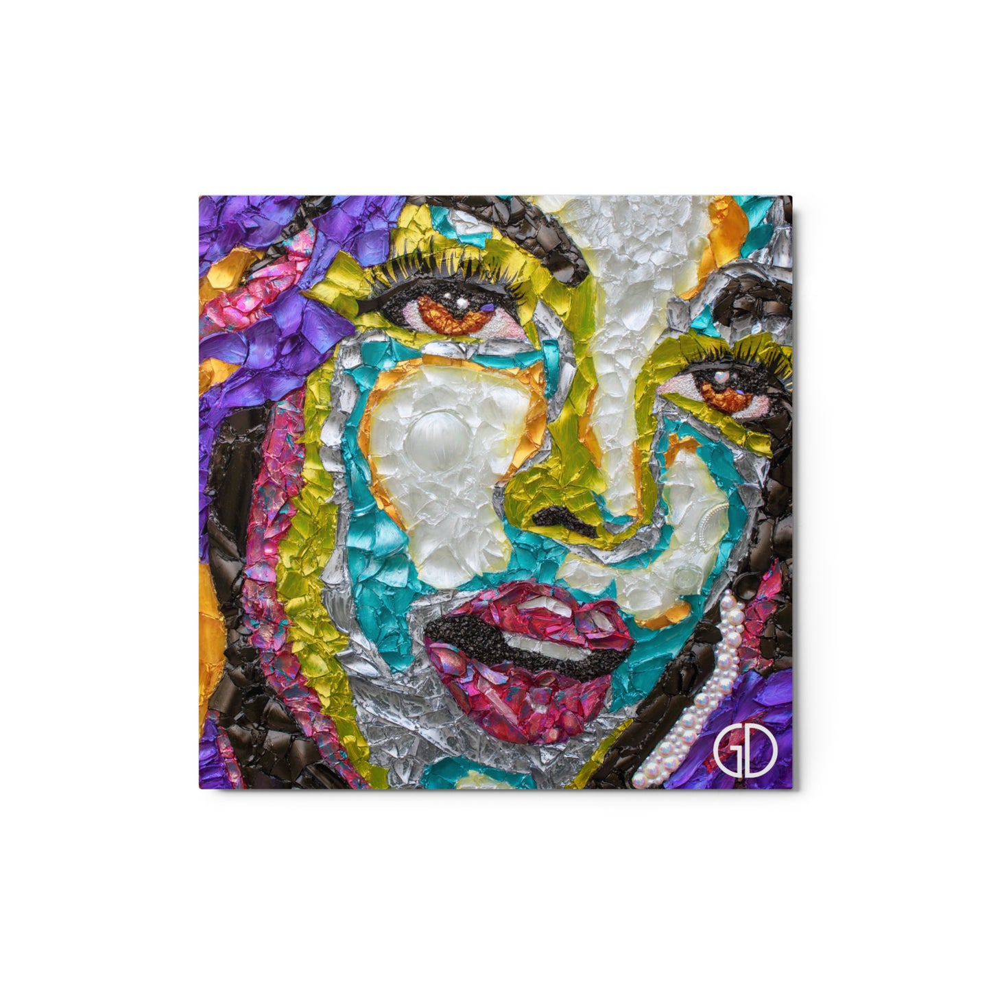 Metal Print of Original Art - "Beyonce"