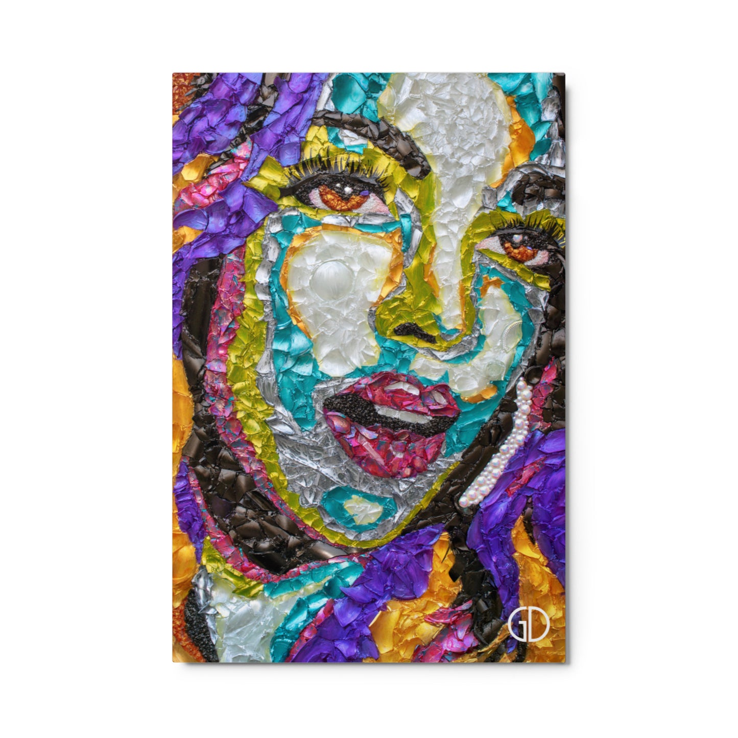 Metal Print of Original Art - "Beyonce"