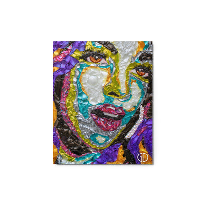 Metal Print of Original Art - "Beyonce"