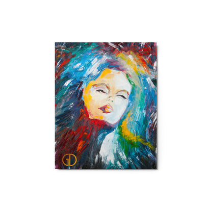 Metal Print of Original Art - "Glamour"